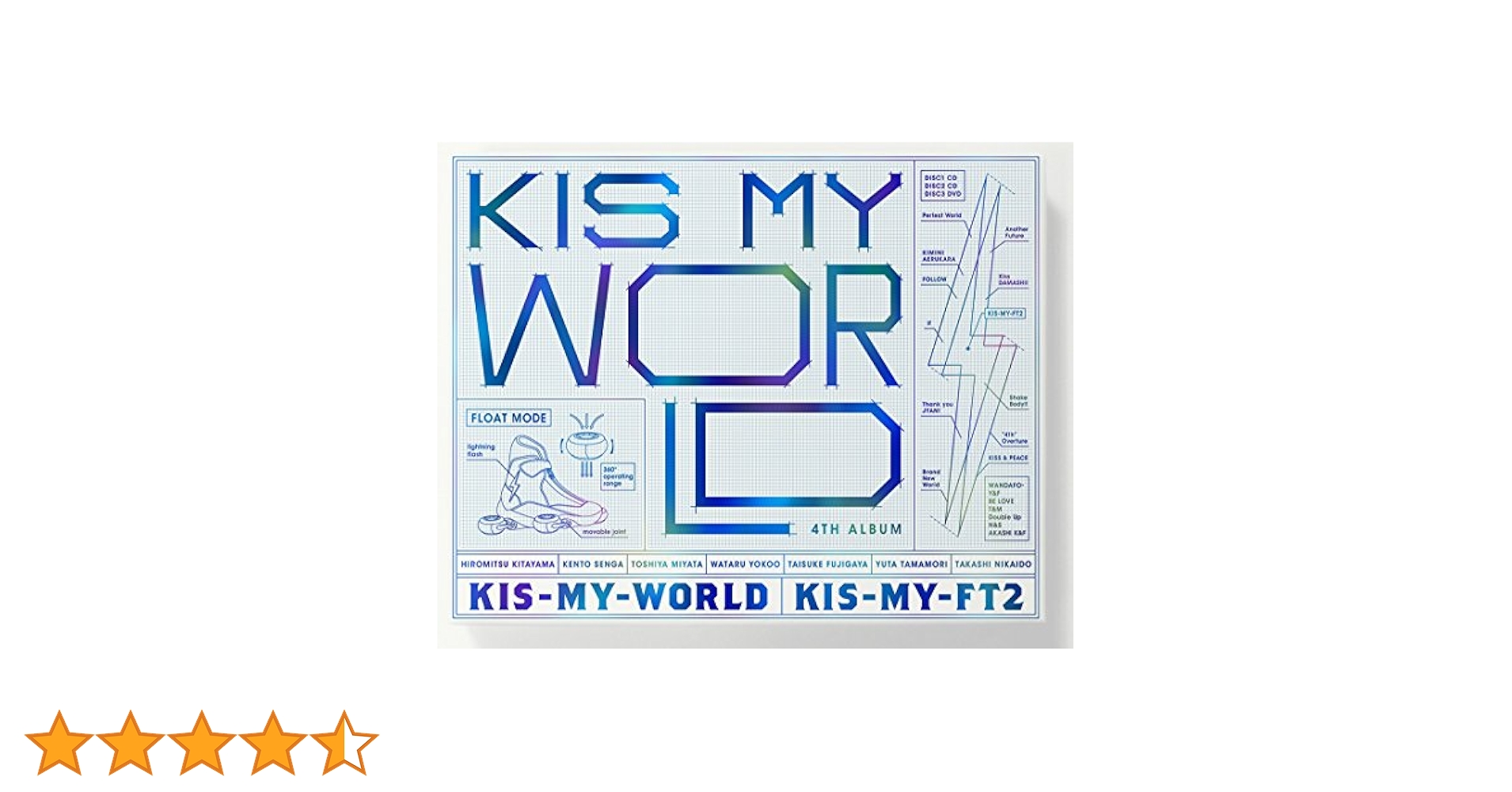 Kis-My-Ft2　CD DVD Kis-My-World [2cd/Dvd] - Kis-My-Ft2: Amazon.de: Musik-CDs